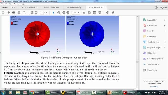 A radial turbine static structural simulation using ansys mechanical rotor&nozzle смотреть онлайн