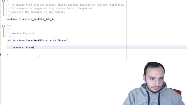 Ejercicios Java - Sockets #7 - Cliente, servidor e hilos смотреть онлайн