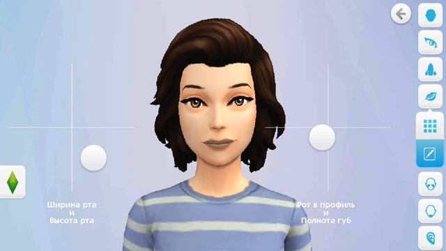 Создаю персонажа в Sims 4 mobile смотреть онлайн