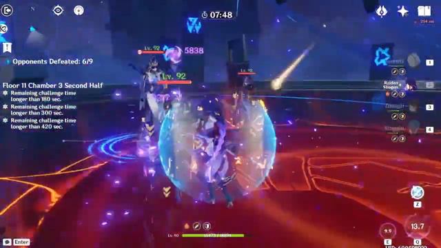 2.6 Spiral Abyss Part 2 Floor 11 & 12 | Genshin Impact смотреть онлайн