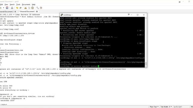 Install OpenLDAP PHPLDAPADMIN - Ubuntu Server 14.04 смотреть онлайн