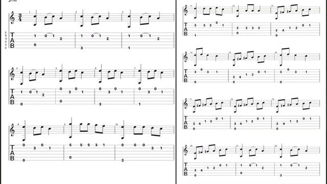 Carol of the Bells (fingerstyle) w/ Tabs смотреть онлайн