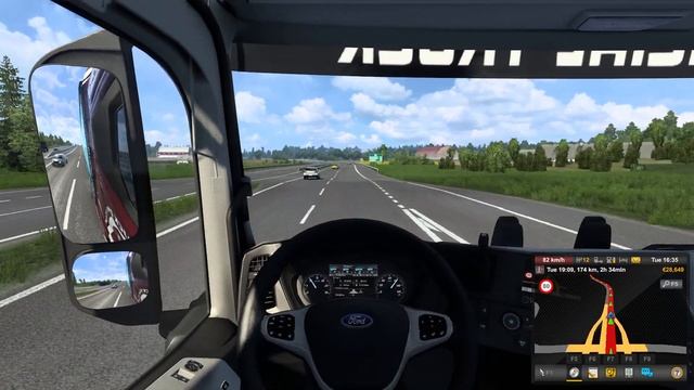 PXN v900 + EURO truck simulator Ep.5 Ford F MAX + IK_A смотреть онлайн