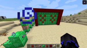 Как сделать открывающиеся дверь с помощью командных блоков! Командные блоки Minecraft #1.