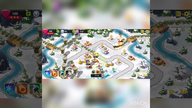 L. 6 Frozen Valley Toy Defense Fantasy / Toy Defense 3 / Tower Defense Game смотреть онлайн
