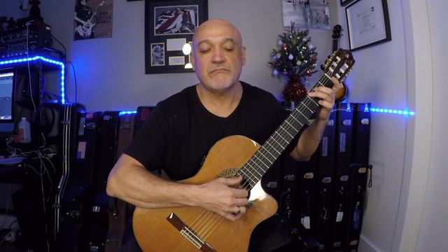 Silent Night, Holy Night (Stille Nacht, Heilige Nacht) Christmas Carol for Classical Guitar. смотреть онлайн