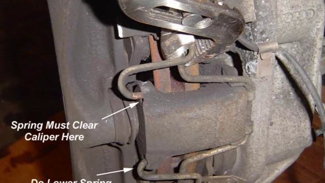 Audi S4 A6 2.7T & 4.2L & A8 - Front HP-2 Brake Pad Replacement смотреть онлайн