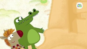 Зебра в клеточку -  23 серия. Песочный замок - Союзмультфильм HD