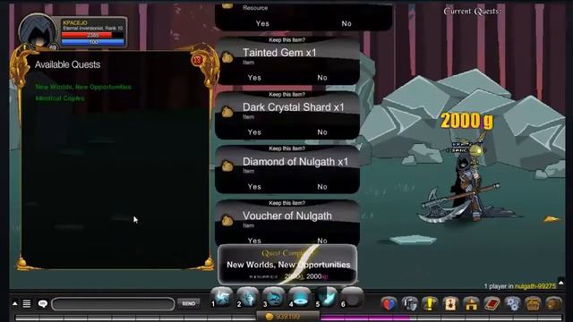 AQW - Randomness 5 ( Evolved Soulreaper Blade of Nulgath,Blade of Ashes,4th Betrayal Blade ) смотреть онлайн