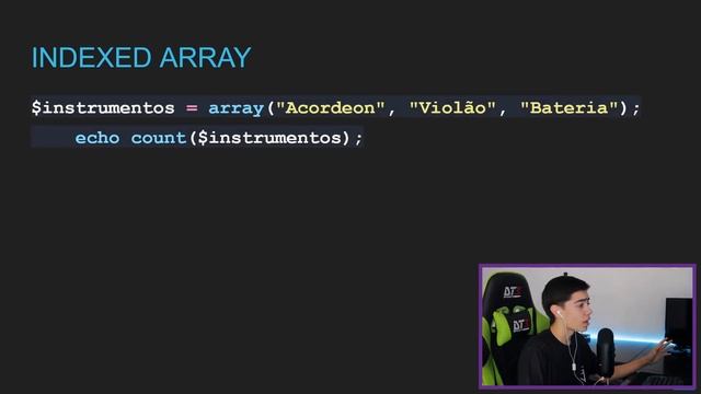 Lidando com INDEXED ARRAY |parte 1| - Curso de PHP #8 смотреть онлайн