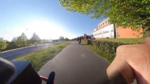 Покатушки на электро самокате Xiaomi MiJia Electric Scooter Black M365 .Прошивка 850 w