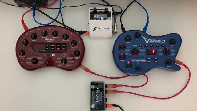 Line 6 Pod 2 VS Behringer V Amp 2 with Torpedo Notes Cab M смотреть онлайн