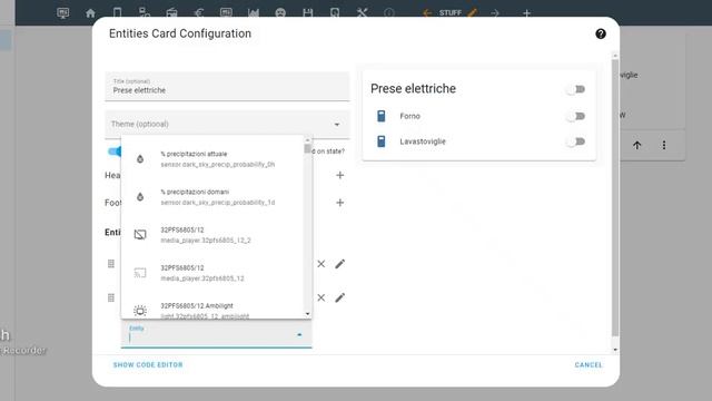 Home Assistant - Configuring a Glance card смотреть онлайн