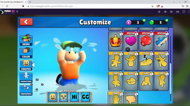 Play Stumble Guys Multiplayer Royale Online™ on nowgg.com смотреть онлайн