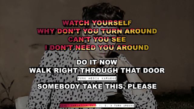 Christian TV - 1, 2, 3 Turn Around (Karaoke Version) Instrumental - PMK