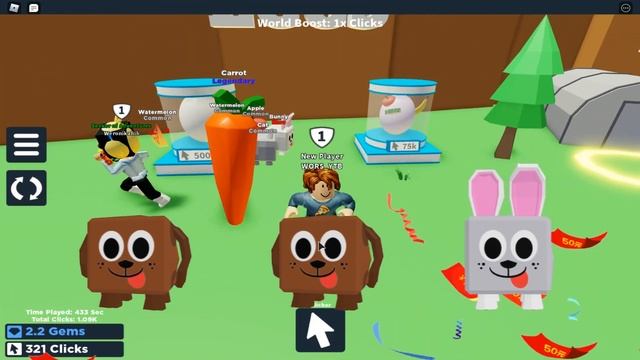 !!!Clicking Simulator 2.0!!!БЕСКОНЕЧНЫЕ ПЕРЕРОЖДЕНИЯ БЕСПЛАТНО!!!ROBLOX!!!