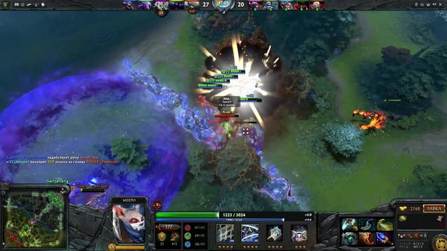 Dota 2 - W33 8200+ MMR The Best Meepo Player vol #20 смотреть онлайн