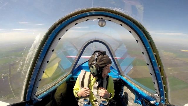 GoPro Hero3. Полет ЯК-52. Высший пилотаж! Краснодар- аэродром Белевцы! Незабываемые эмоции! смотреть онлайн