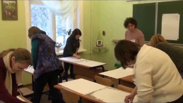 05 Тема перспективы в чёрно белом рисовании смотреть онлайн