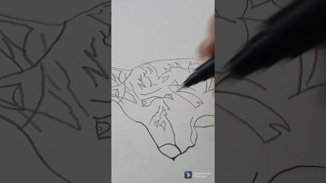 Making a wolf sketch ? смотреть онлайн