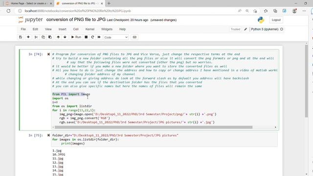 Change picture format Convert images png file to jpg Python or any other format Jupyter Notebook смотреть онлайн