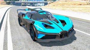 Эпические прыжки на скоростном автомобиле #165 – BeamNG Drive