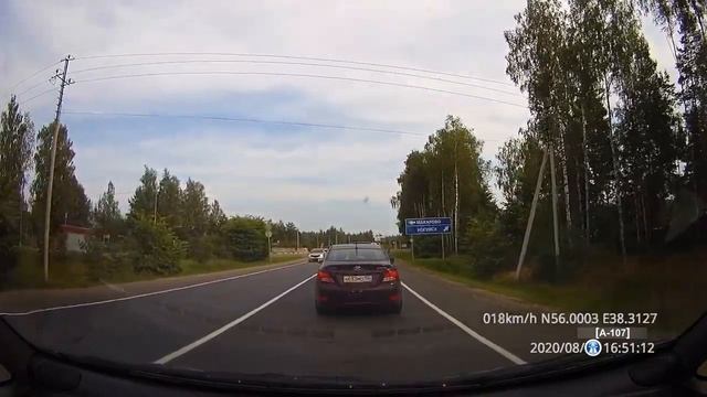 Автомобильная дорога А-107 (внутр.) М8 Е115 - Ногинск - М7 Е22. Лето 2020. Пандемия COVID-19. Вечер