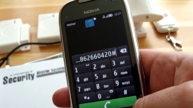 GSM ALARM SYSTEM SC-101. Step 3. HOW TO SET UP MOBILE PHONE. смотреть онлайн