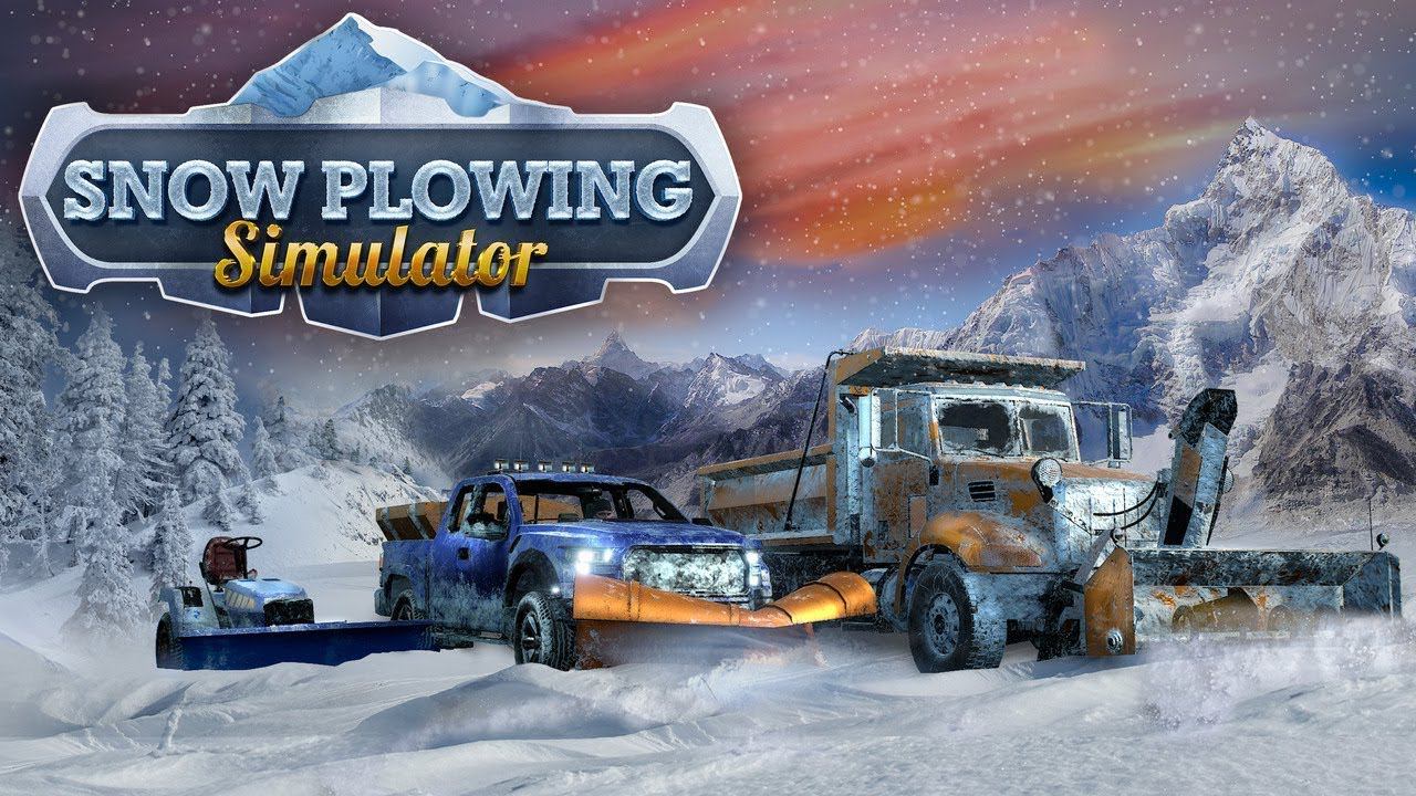 Snow Plowing Simulator ► Убираем снег! [Первый взгляд]