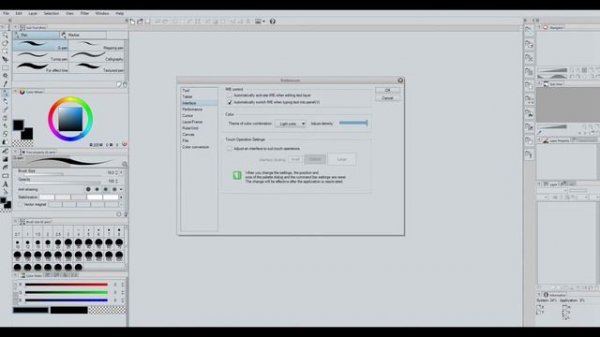 Clip studio paint black theme tutorial