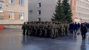 Маршируют негры. Выпуск НВВКУ 25.10.2019. Новосибирск. Академгородок.