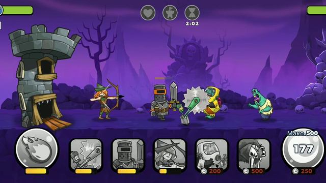 Tower conquest#2.апнули рыцаря на две звезды смотреть онлайн