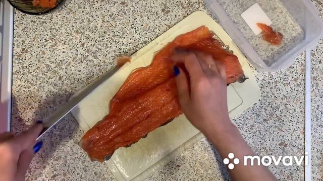 Малосольная форель | Как засолить форель | часть 2 смотреть онлайн