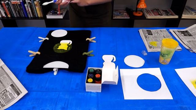 Мастер-класс "ЛУННЫЙ КОТ"! ? Роспись футболки легко и быстро! смотреть онлайн