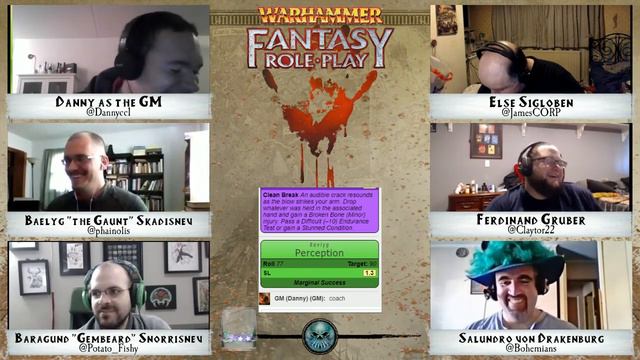 CORP: Warhammer Fantasy Roleplay 4th Edition: Tales from the Old World - Week 9 смотреть онлайн