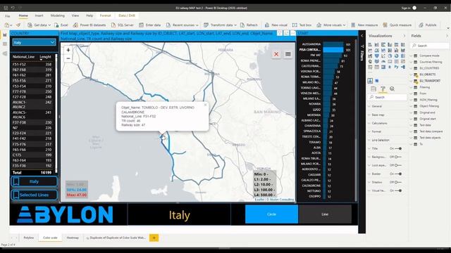 Abylon MAP - Advanced Power BI map visuals смотреть онлайн