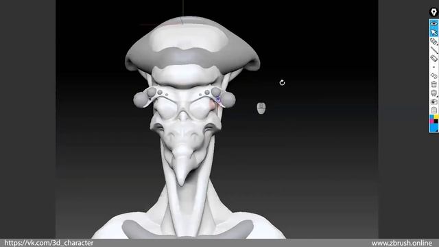 Oracul sculpting - part 1. Blocking & Base sculpt смотреть онлайн