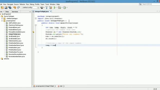 Java Program To Break Integer Into Digits смотреть онлайн