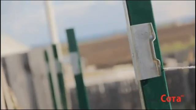 Заборы Модуль: каркас на хомутах, полимерное покрытие от "Сота" смотреть онлайн