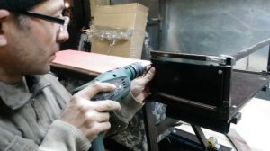 Крепление рыболовного бура на сани "ВАНЁК"