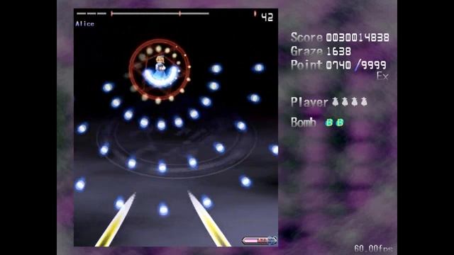 The Grimoire of Alice (by Johnny Walker, Touhou Danmakufu) смотреть онлайн