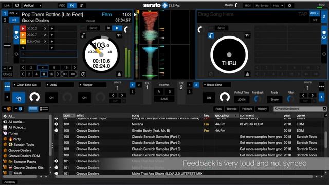 Serato DJ Pro 2.1 vs Scratch Live 2.5.0: 'Echo out' problem смотреть онлайн
