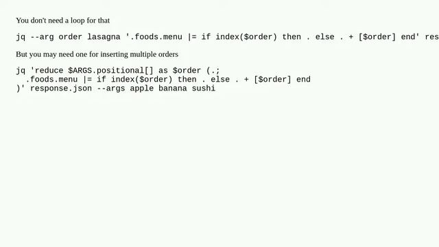Insert value into JSON array if it is not already present смотреть онлайн