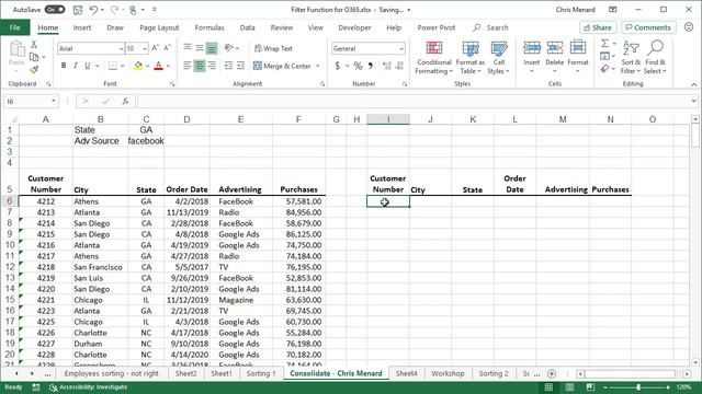 Dynamic Array FILTER Function in Excel by Chris Menard смотреть онлайн