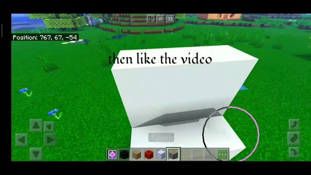 How to make a working TV in minecraft PE/Java/console смотреть онлайн