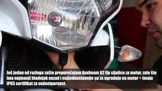 KAKO UGRADITI LED SIJALICU U MOTOR | HONDA CBR 125 смотреть онлайн