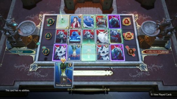Final Fantasy 7 Rebirth - Collector's Card: Aerith (Card Carnival Puzzle Solution)