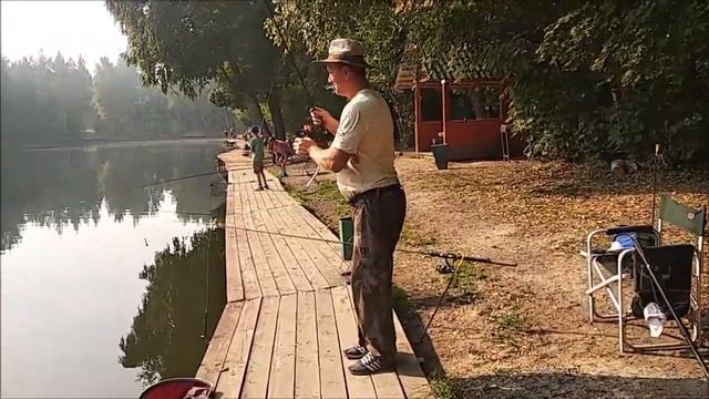 Утренние поимки на Нижнем. Клёв осетра продолжается...Клёвое место лосиный остров. смотреть онлайн