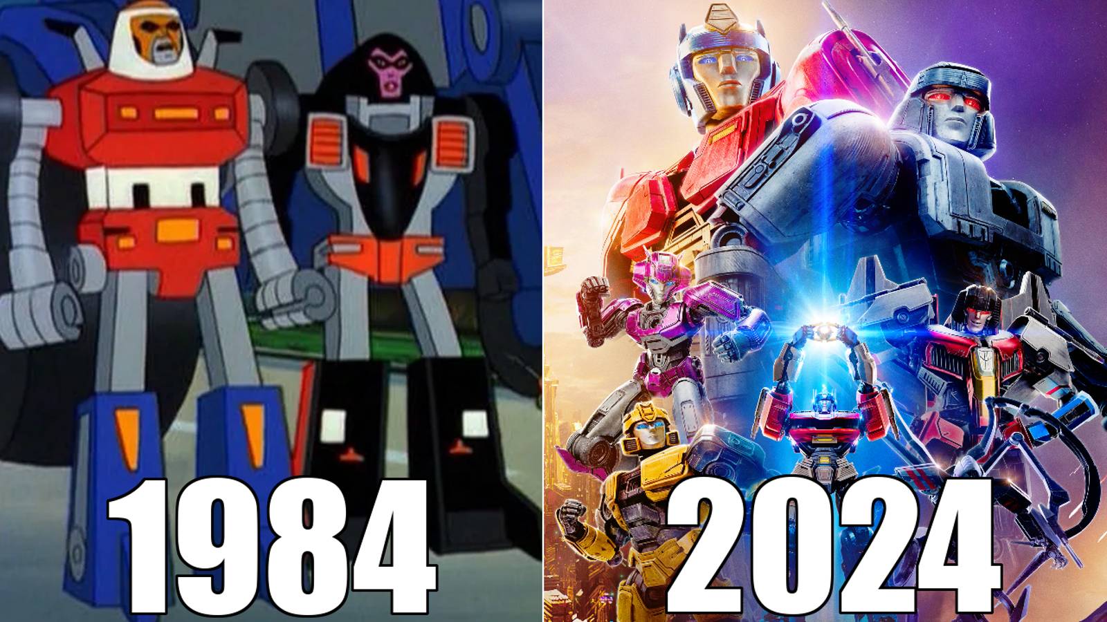 Эволюция Трансформеров в мультсериалах и кино [1984-2024] смотреть онлайн