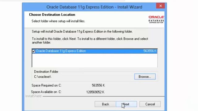 Oracle DB Install смотреть онлайн